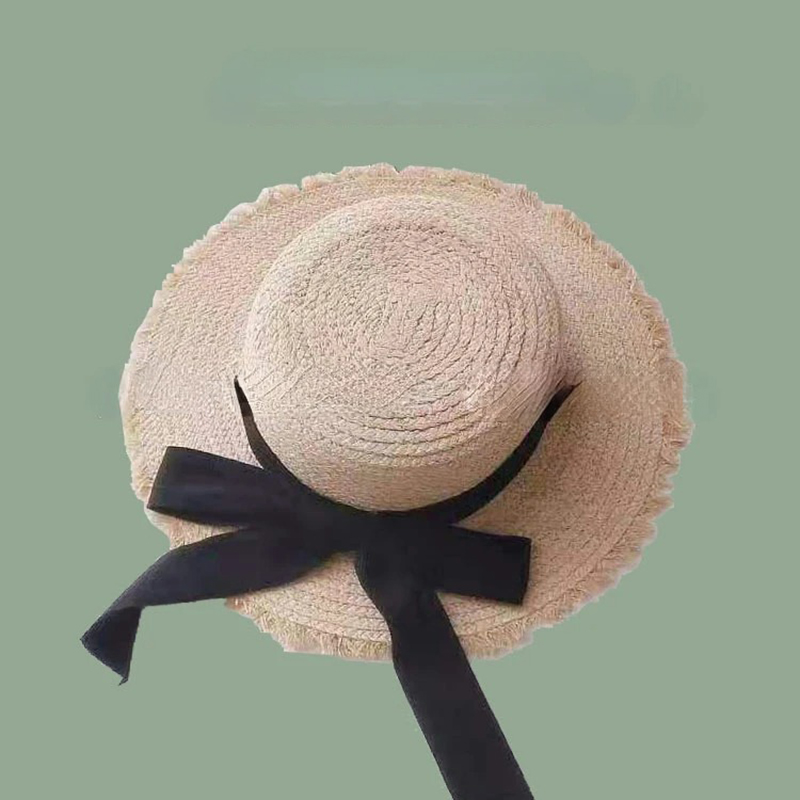 Japanse Schattige Raffia Gewev - Hat Floppy Wide recensie en prijs