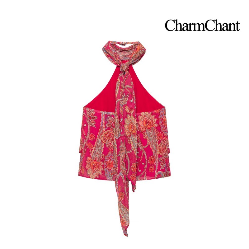 CHARMCHANT Dames Paisley Print - Midi Skirt Floral recensie en prijs
