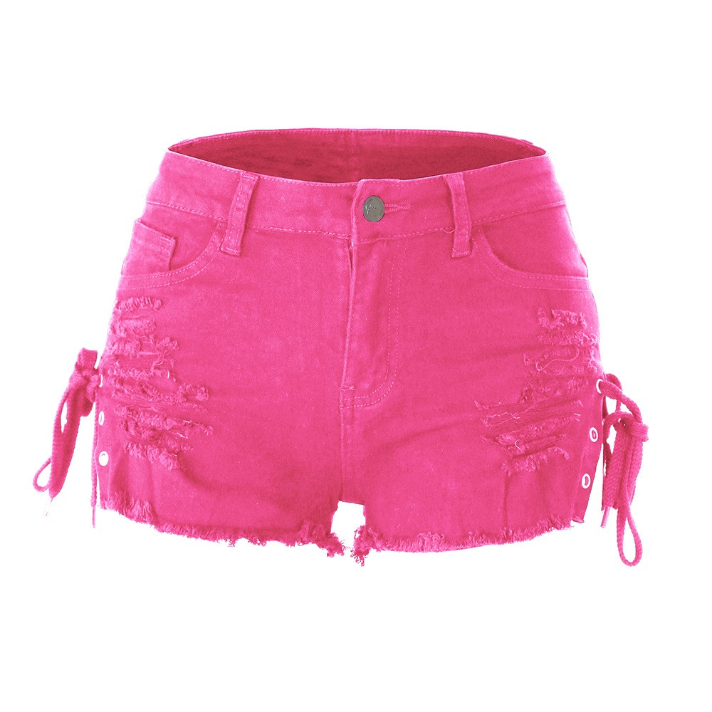 Y2k damesshorts laag uitgesned - Shorts Denim Frayed recensie en prijs