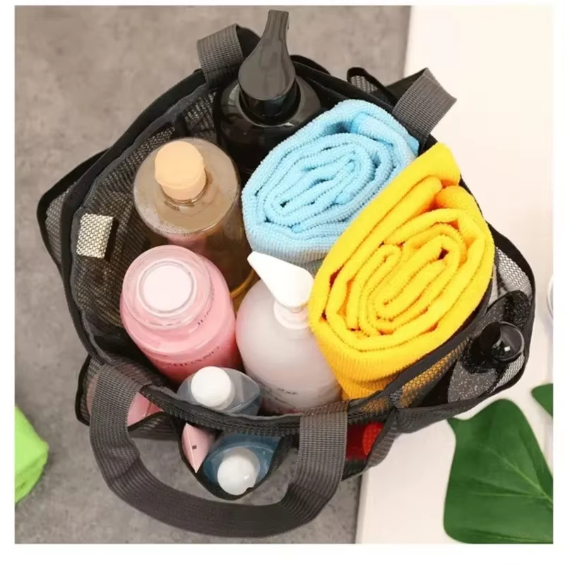 Draagbare mesh douchetas stran - Tote Bag Beach recensie en prijs